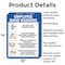 Signmission Employee Hand Washing, 10 in W x Rectangle, Aluminum OS-2PACK-NS-A-1014-25572 - alternate 5